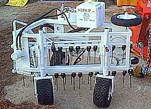pine straw baler