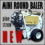 New Pine Straw Baler